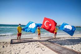 Bakan Ersoy: Mavi Bayrak'ta dünya üçüncüsü Türkiye'nin ödüllü plaj sayısı 531 oldu